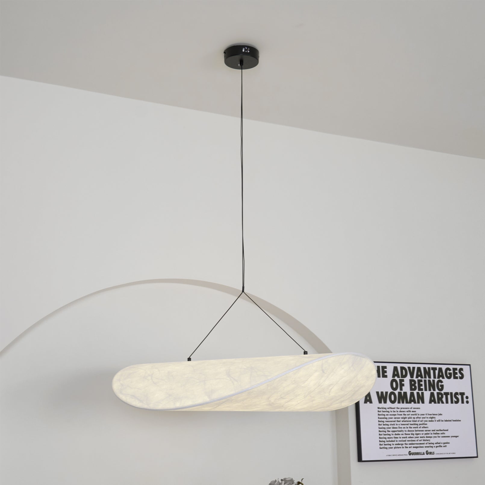 Vela Minimalistisch Seide Pendelleuchte Leuchte-Letslighting