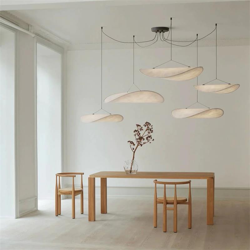 Elsolir Modern Minimalist Paper Pendant Lamp - Letslighting