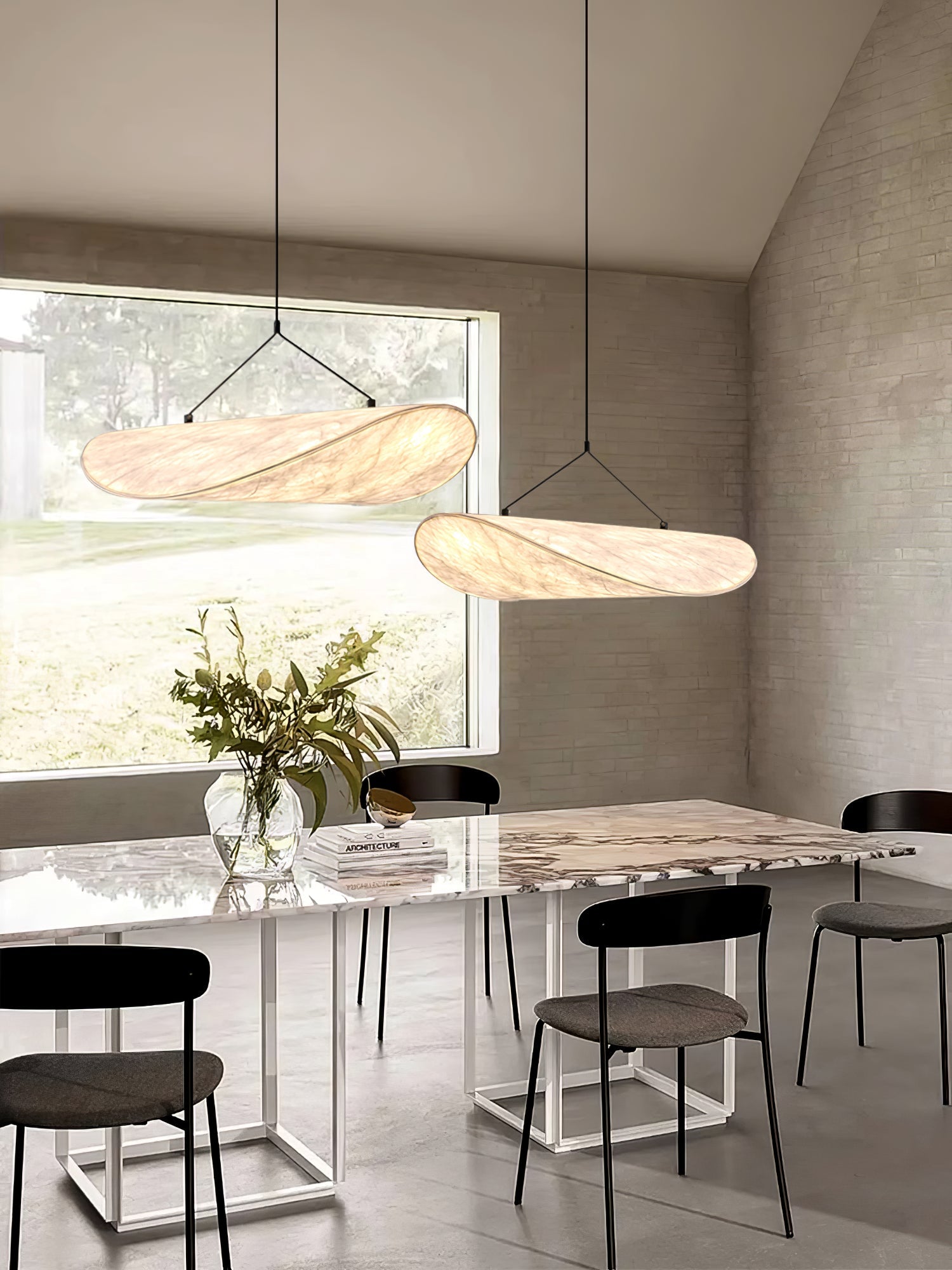 Vela Minimalistisch Seide Pendelleuchte Leuchte-Letslighting