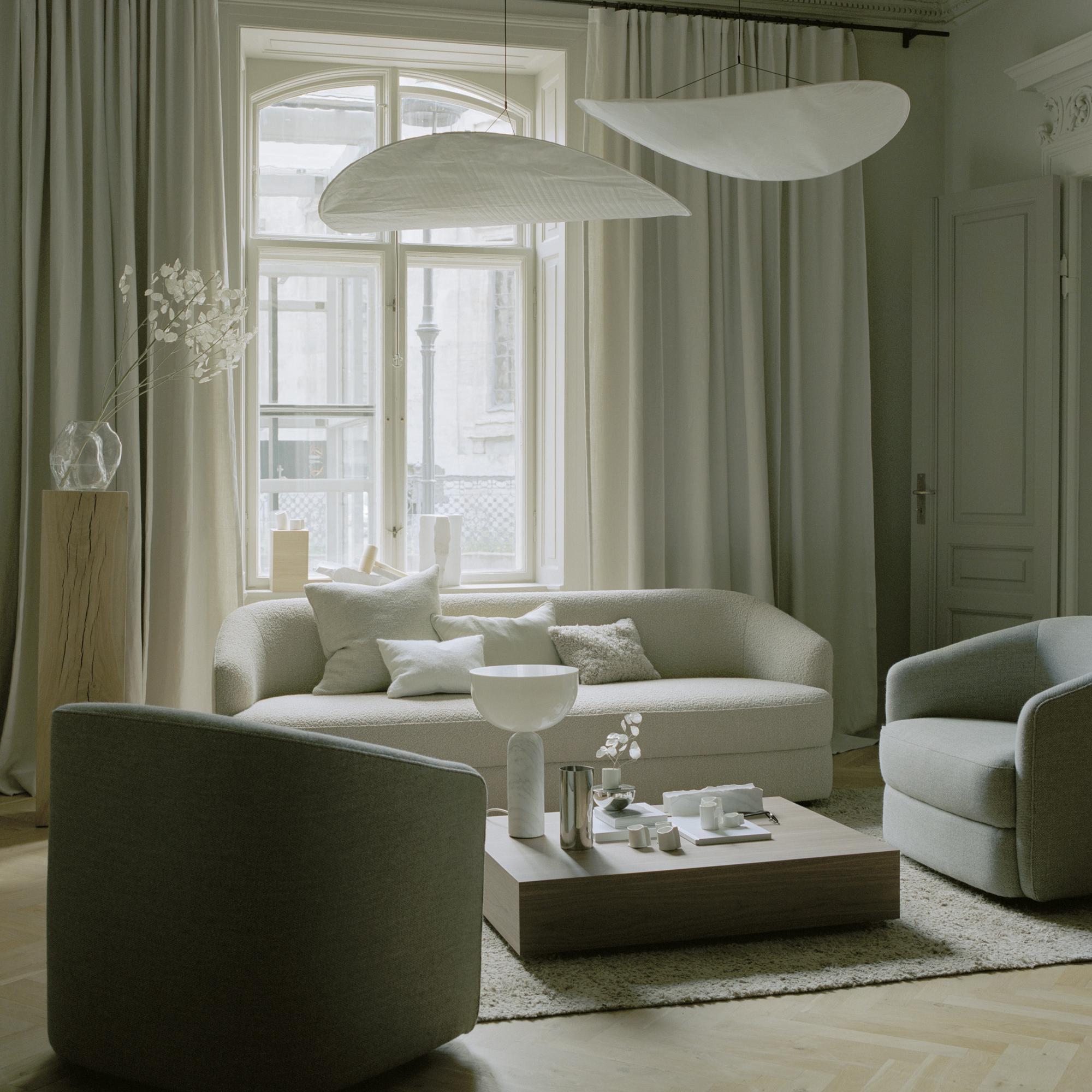 Elsolir Modern Minimalist Paper Pendant Lamp - Letslighting