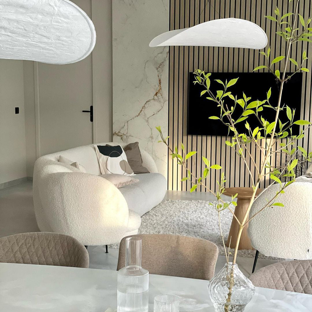 Elsolir Modern Minimalist Paper Pendant Lamp - Letslighting