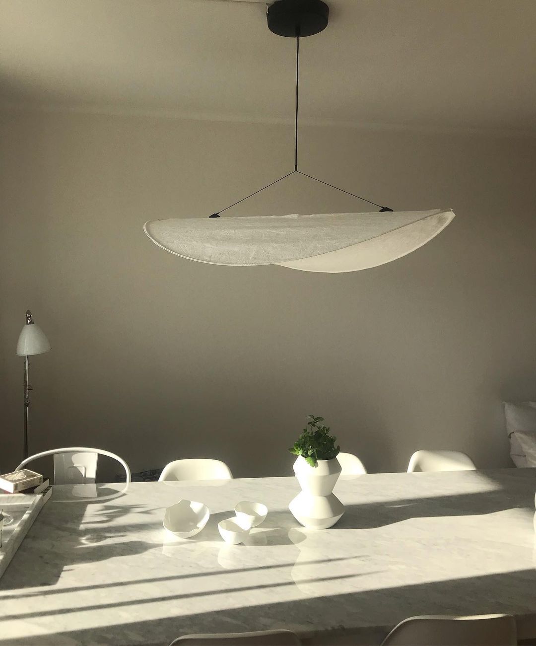 Elsolir Modern Minimalist Paper Pendant Lamp - Letslighting