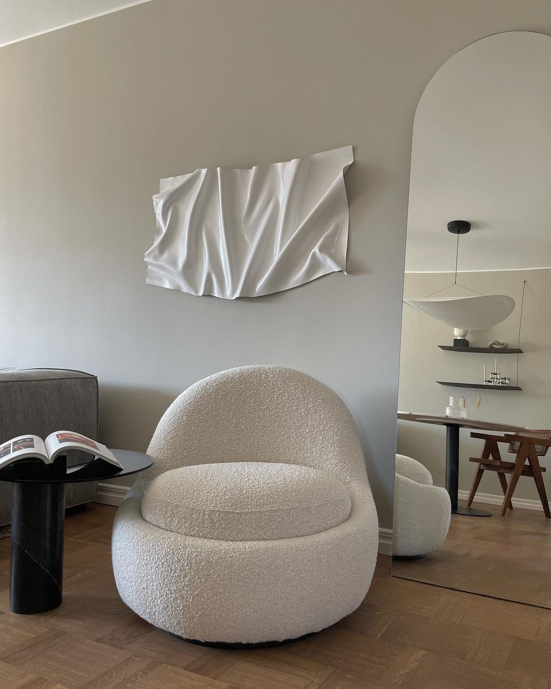 Elsolir Modern Minimalist Paper Pendant Lamp - Letslighting