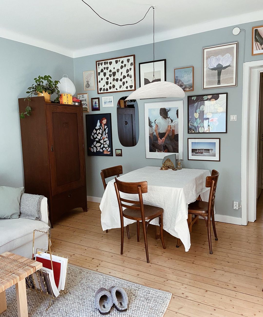 Elsolir Modern Minimalist Paper Pendant Lamp - Letslighting