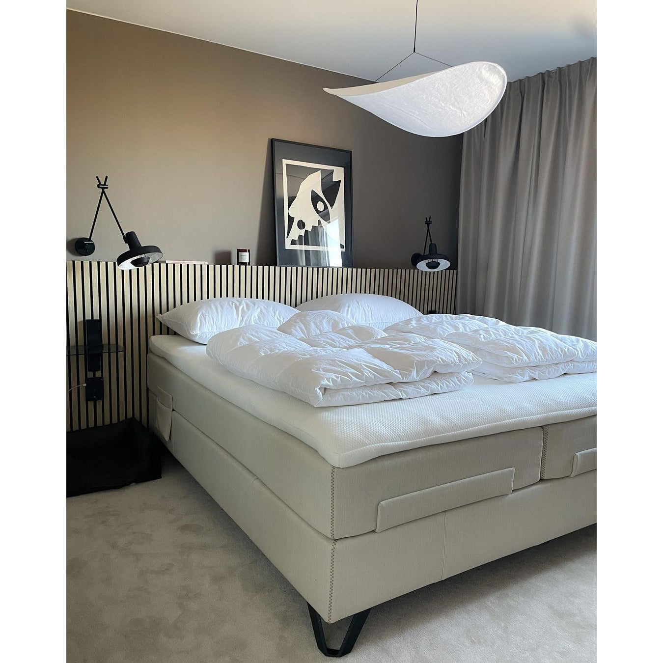 Elsolir Modern Minimalist Paper Pendant Lamp - Letslighting