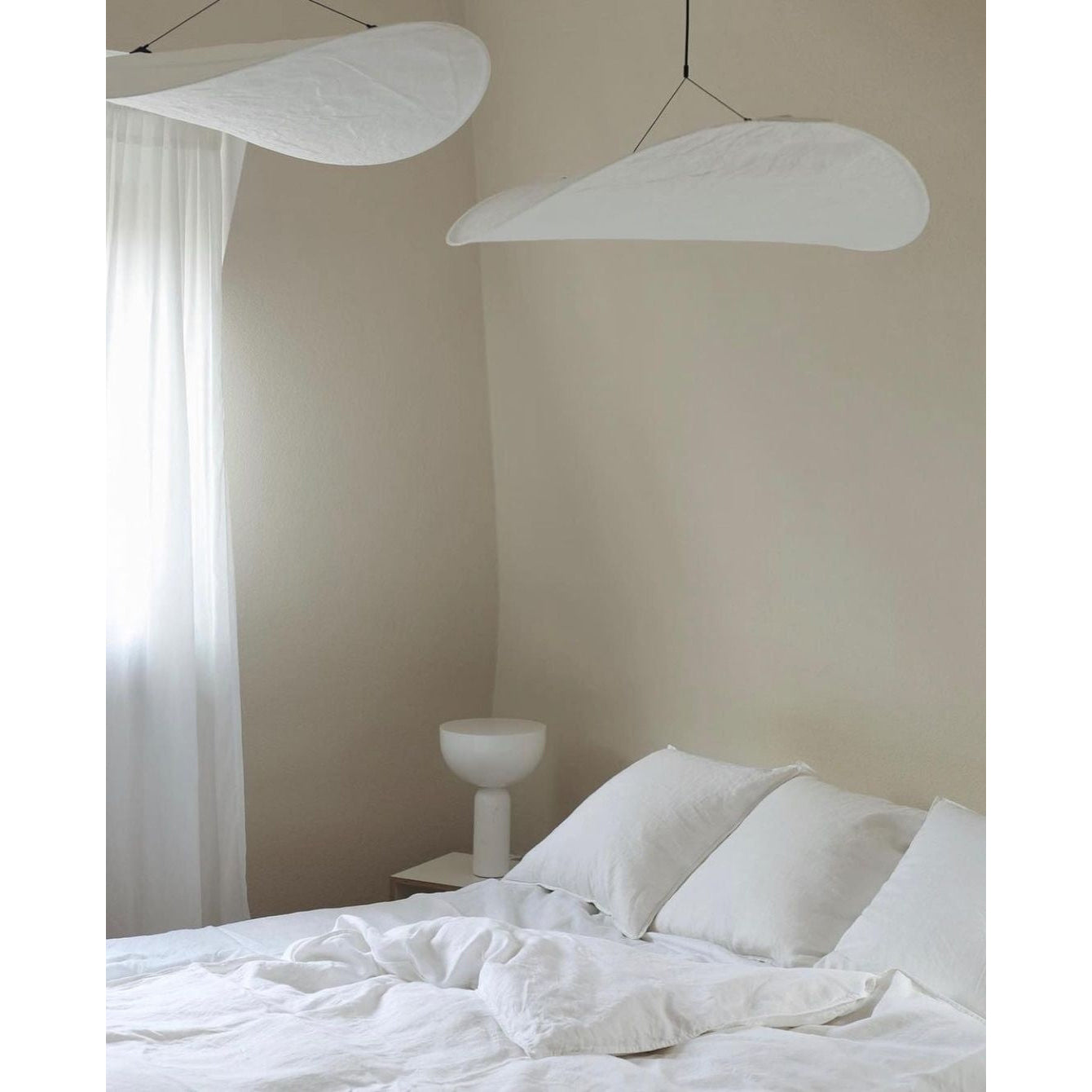 Elsolir Modern Minimalist Paper Pendant Lamp - Letslighting