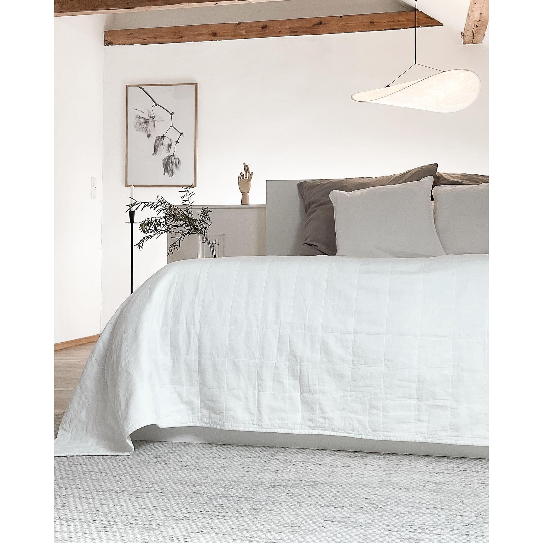 Elsolir Modern Minimalist Paper Pendant Lamp - Letslighting