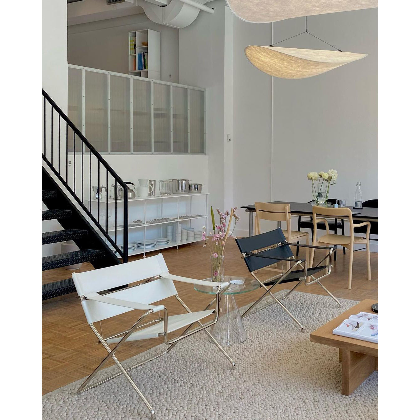 Elsolir Modern Minimalist Paper Pendant Lamp - Letslighting