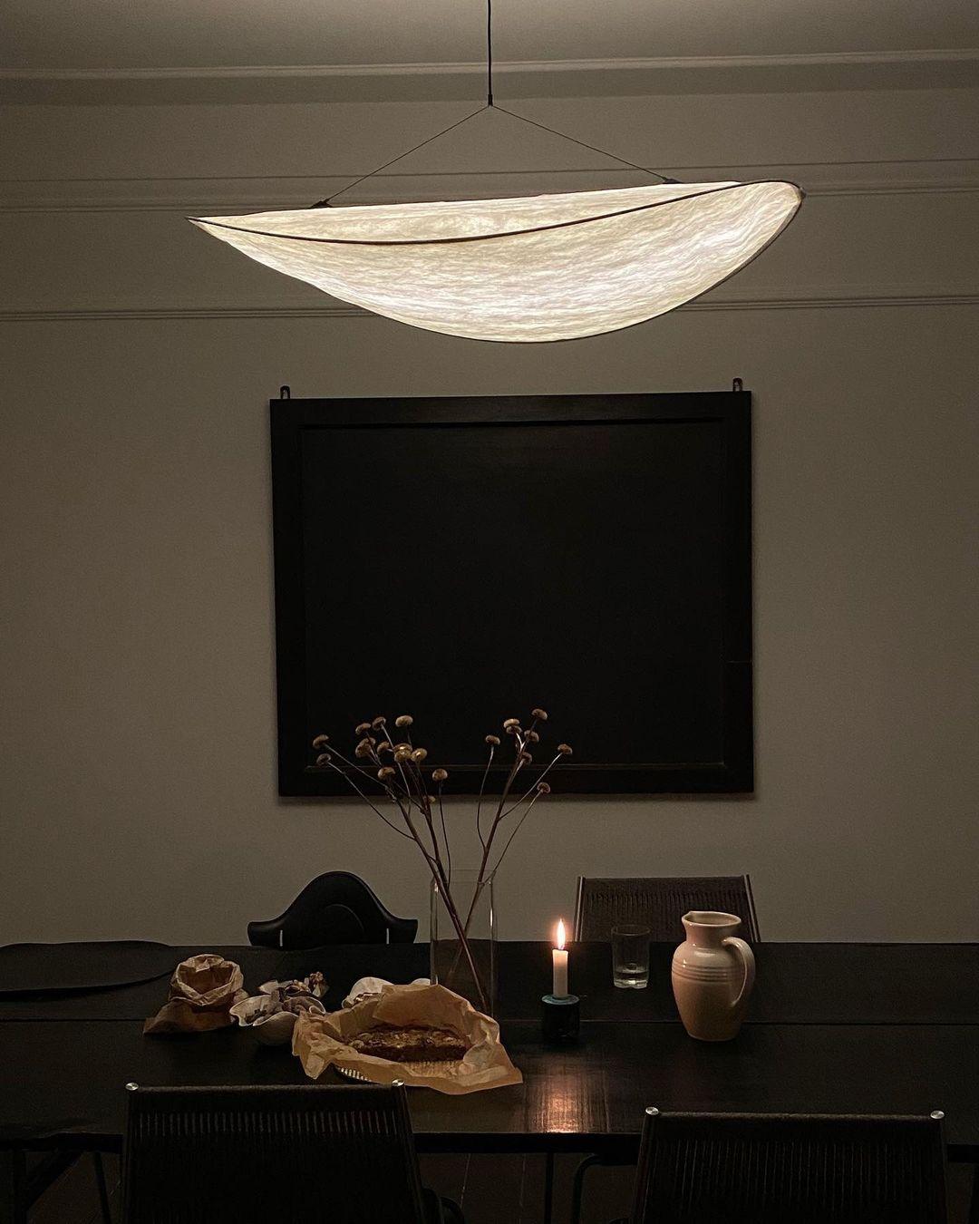 Vela Minimalistisch Seide Pendelleuchte Leuchte-Letslighting