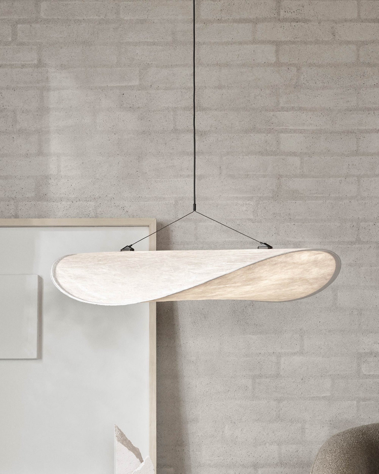 Tense Tyvek Pendant Lamp - Blowlighting