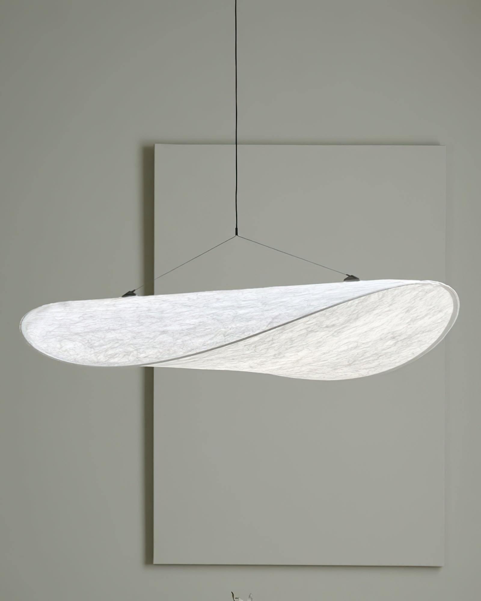 Tense Tyvek Pendant Lamp - Blowlighting