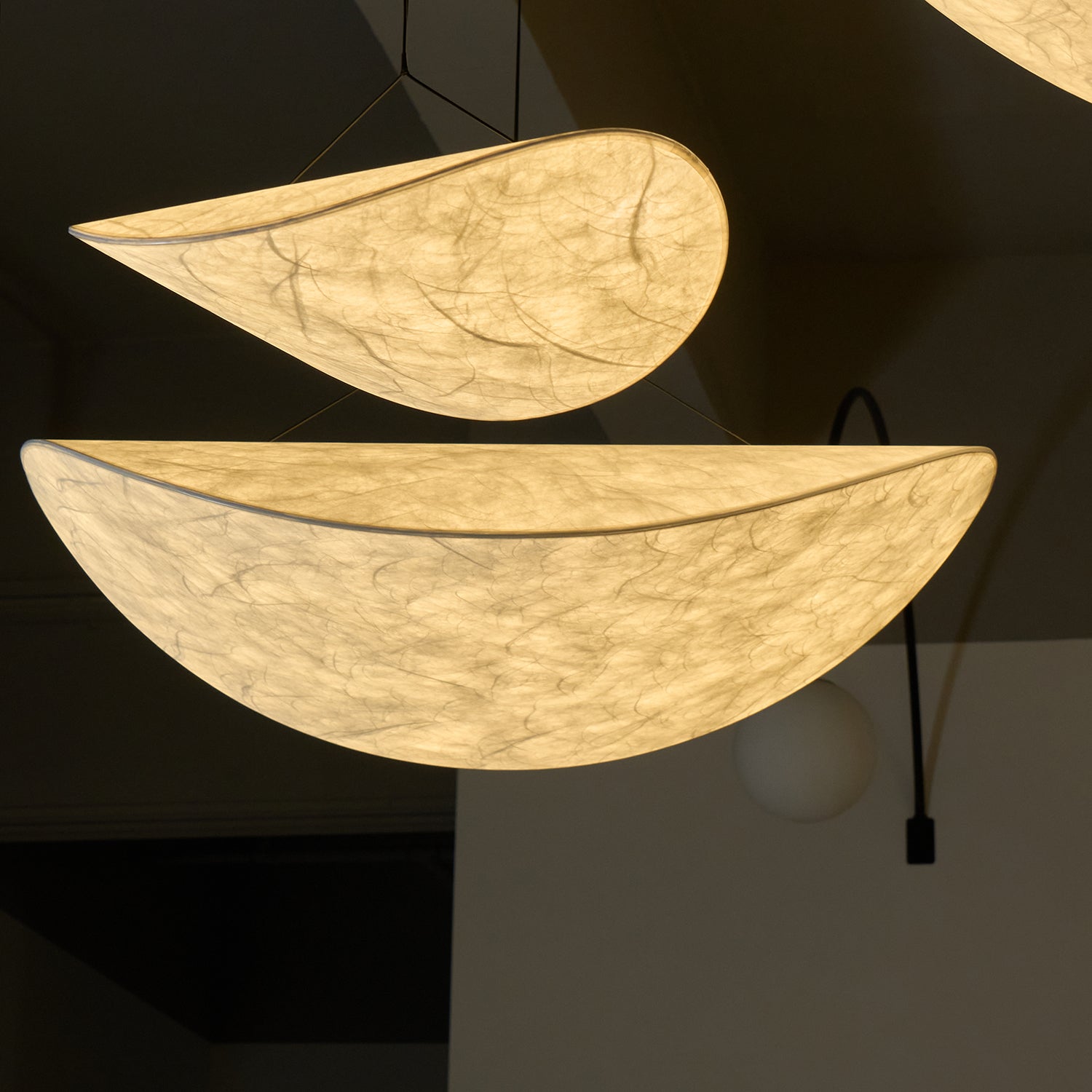 Elsolir Modern Minimalist Paper Pendant Lamp - Letslighting