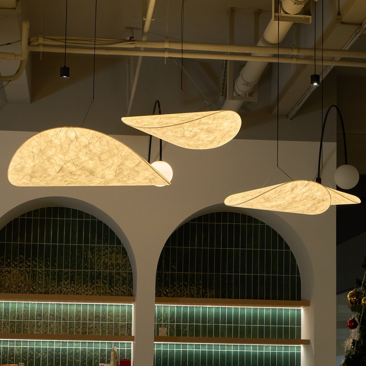 Vela Minimalistisch Seide Pendelleuchte Leuchte-Letslighting