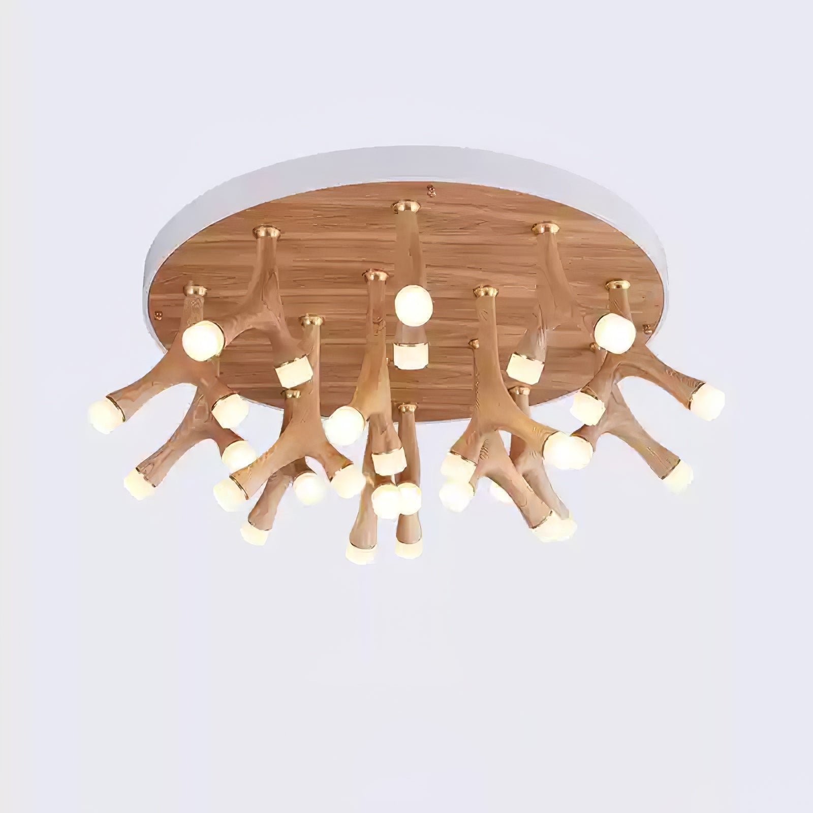 Vilorion Naturholz-Deckenleuchte-Letslighting