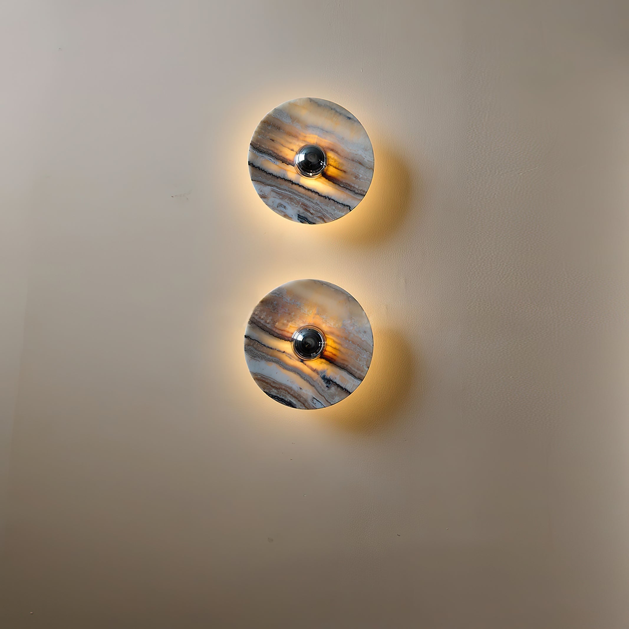 Olrine Modern Minimalist Marble Metal Wall Lamp - Letslighting