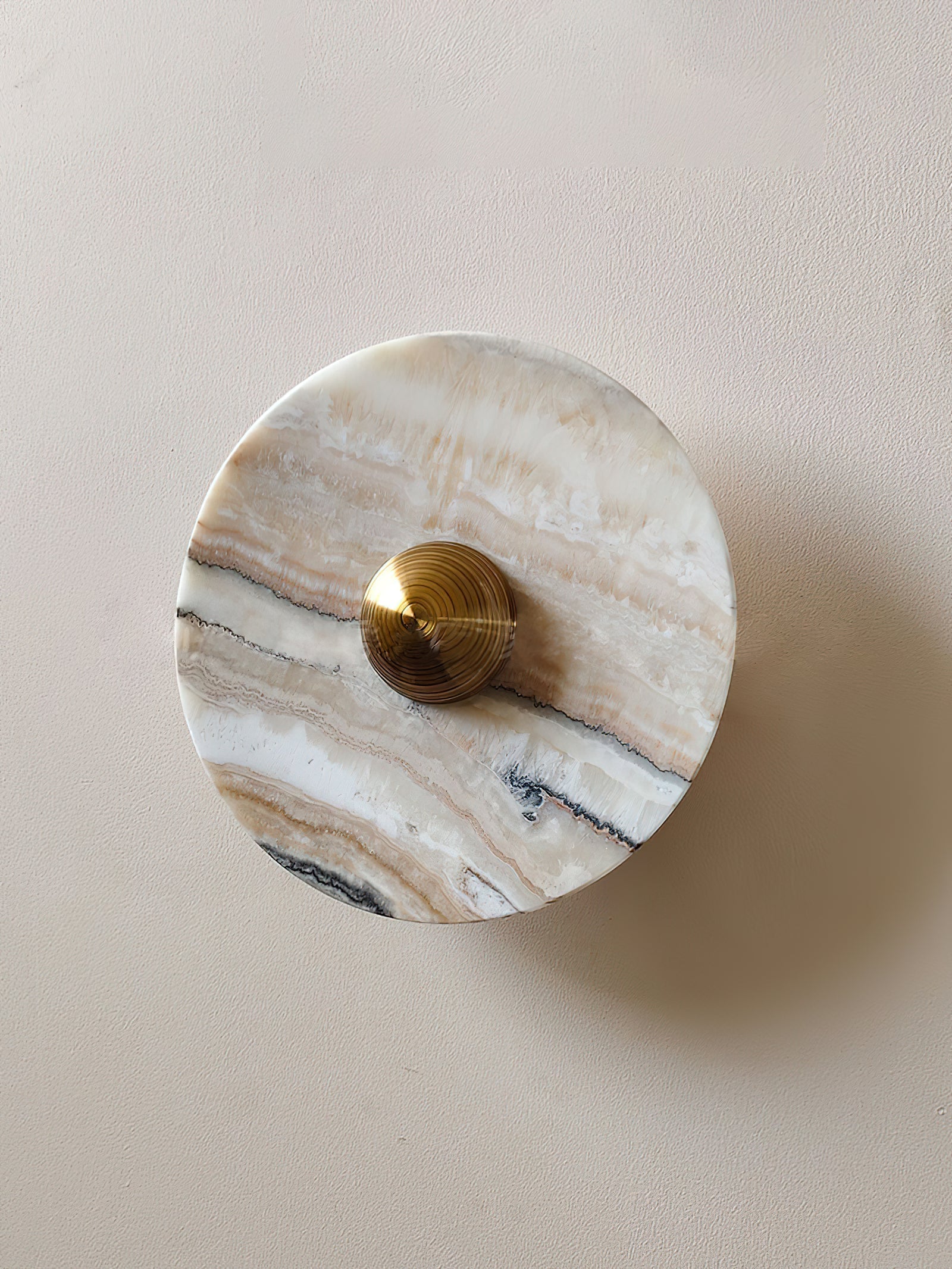 Olrine Modern Minimalist Marble Metal Wall Lamp - Letslighting