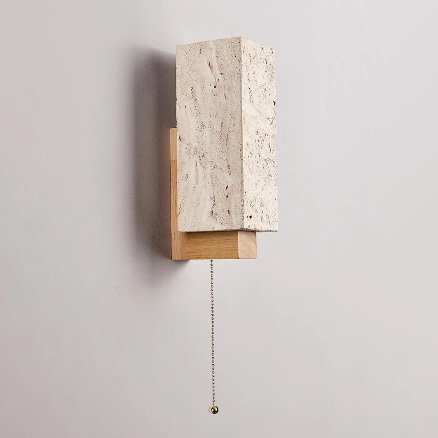 Elsoran Travertine Block Wall Light - Neutralighting