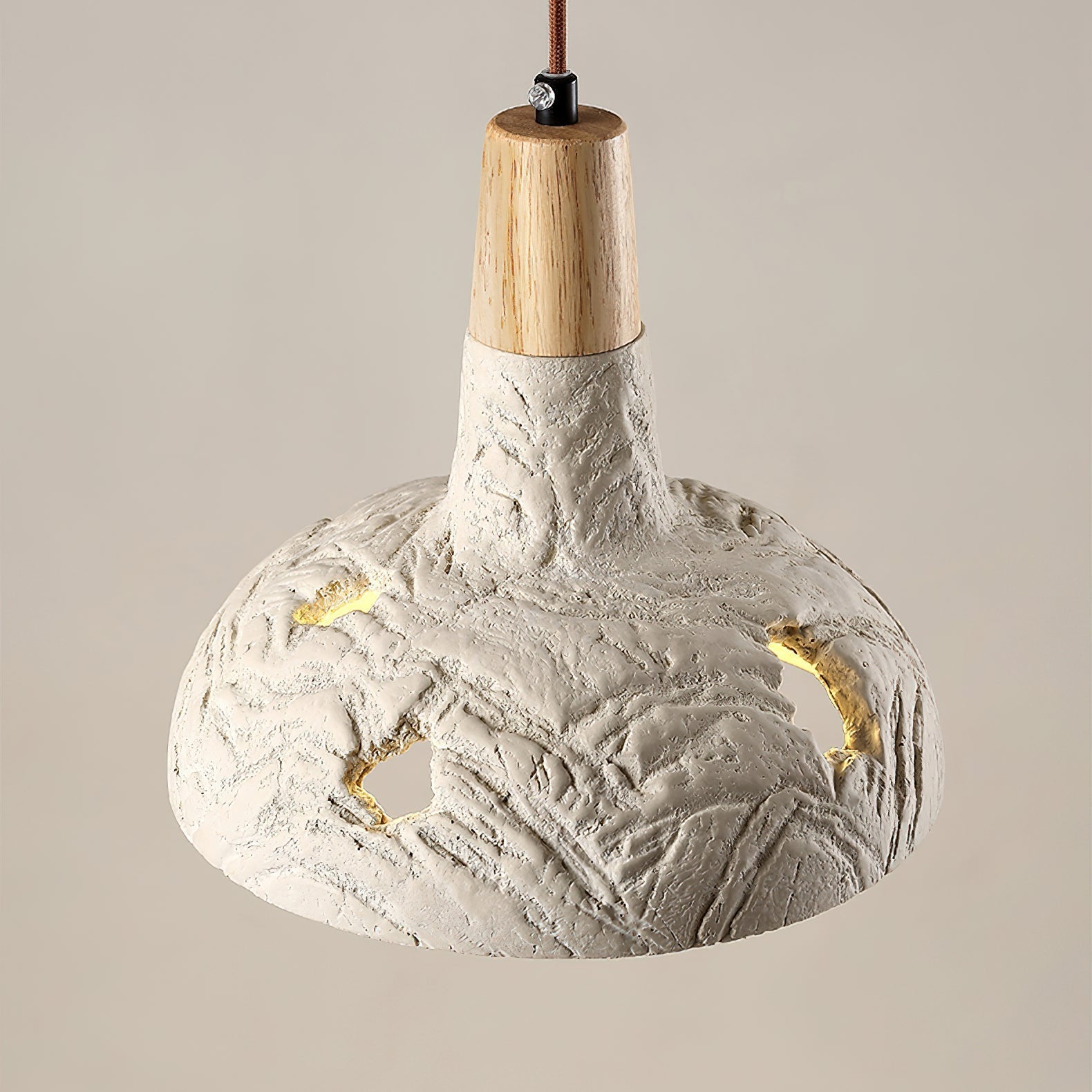 Ormarion Nordic Art Carve Zement Pendelleuchte-Letslighting