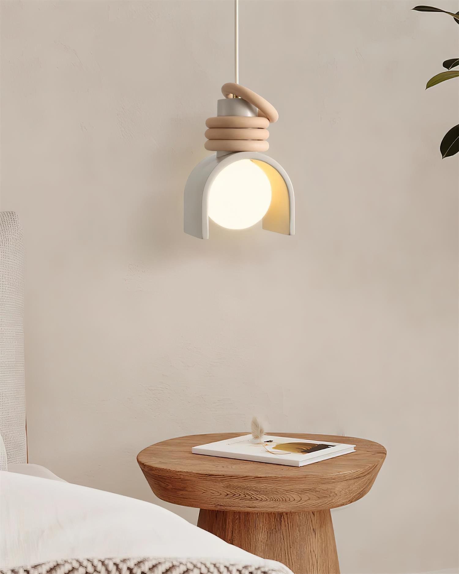 Twister Zeitgemäß Glas Pendelleuchte Leuchte-Letslighting