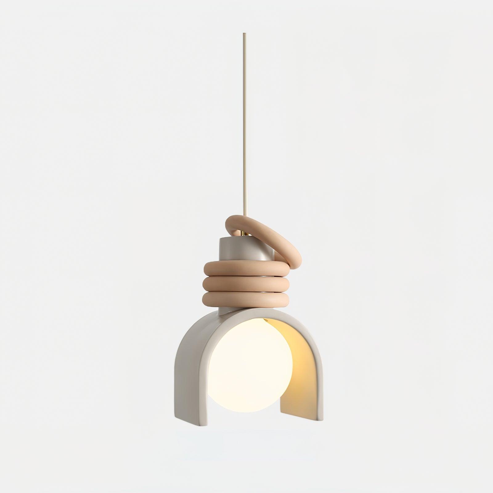 Twister Zeitgemäß Glas Pendelleuchte Leuchte-Letslighting