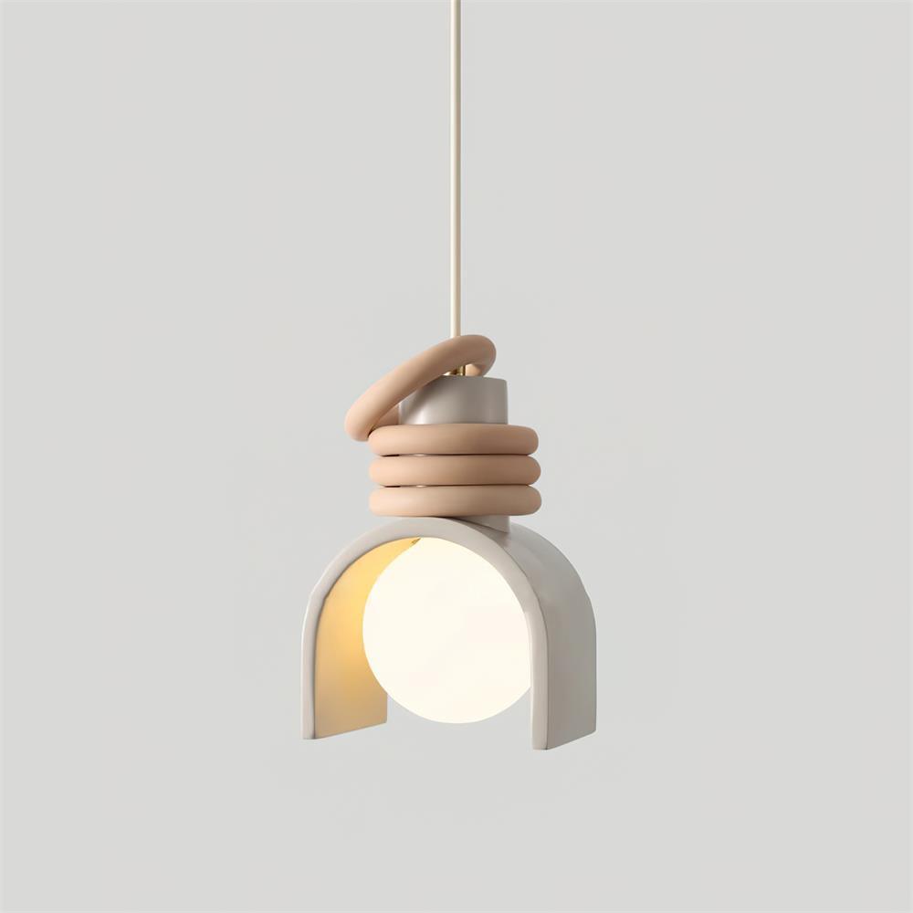 Twister Zeitgemäß Glas Pendelleuchte Leuchte-Letslighting