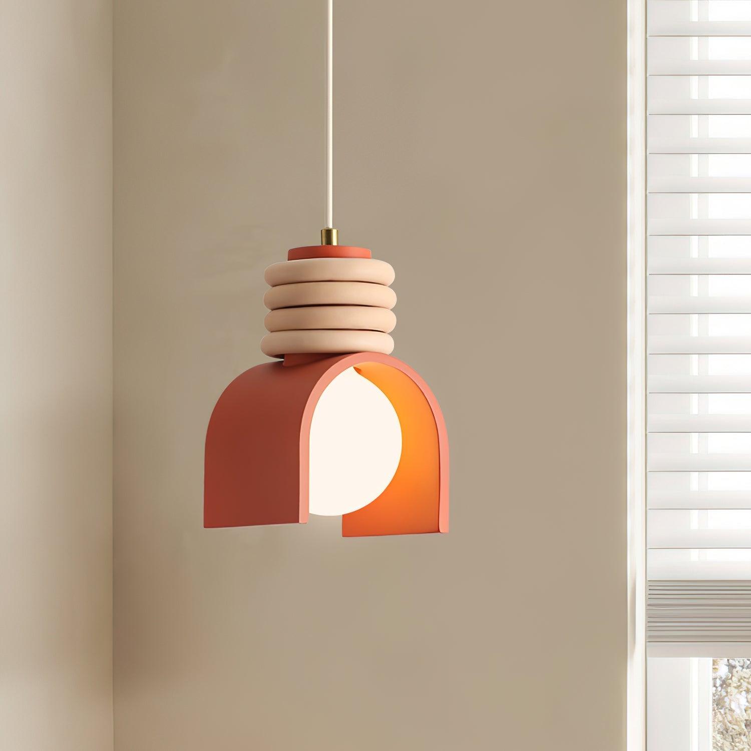 Twister Zeitgemäß Glas Pendelleuchte Leuchte-Letslighting