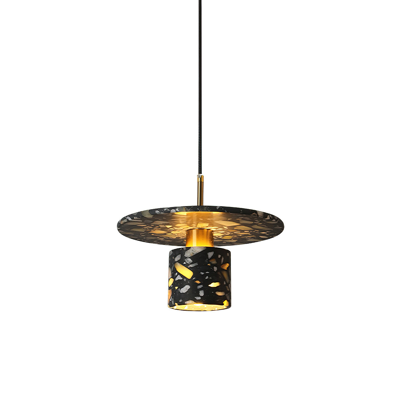 Sysoleth Sysoleth Metall Terrazzo Modern Industrie Pendelleuchte-Letslighting