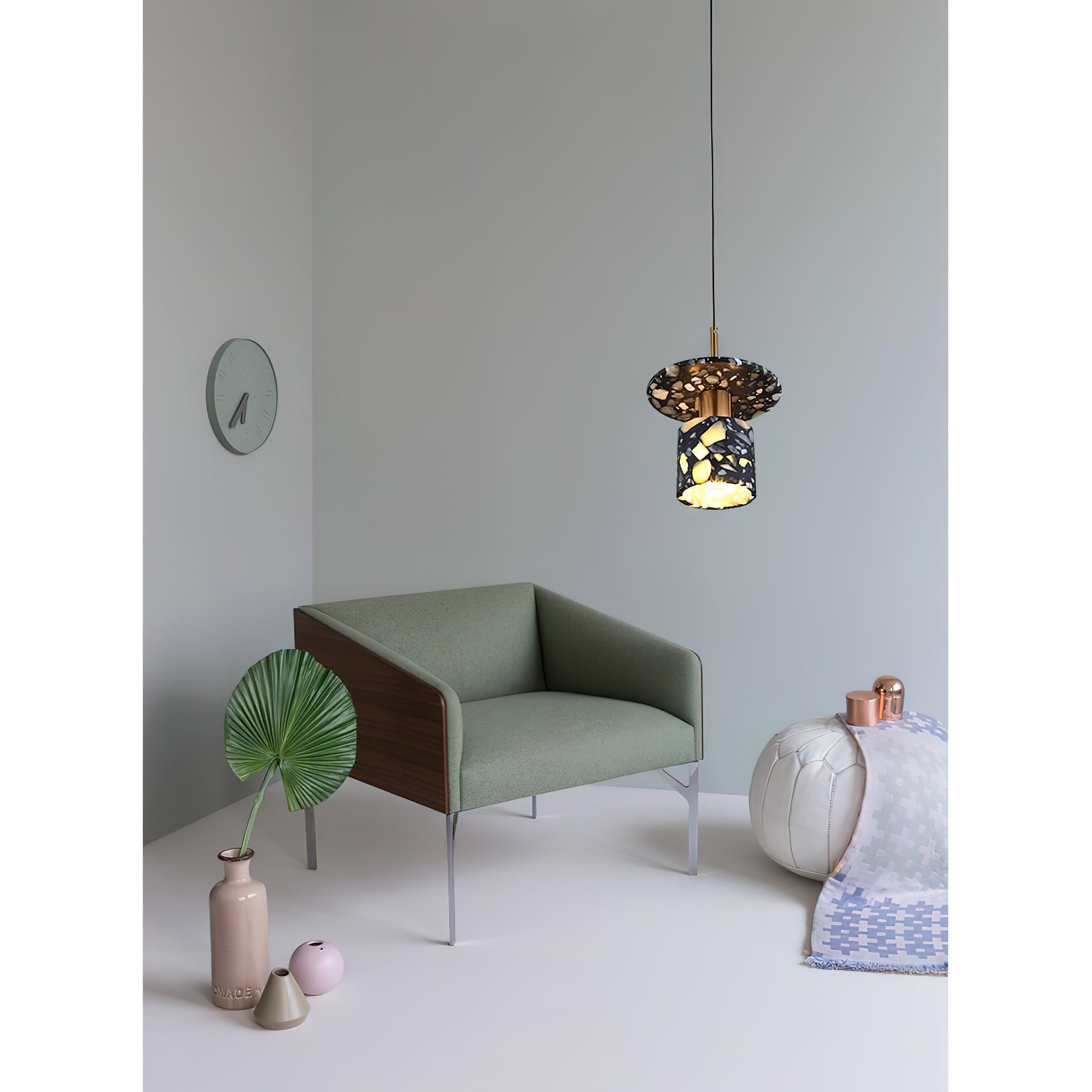 Sysoleth Sysoleth Metall Terrazzo Modern Industrie Pendelleuchte-Letslighting