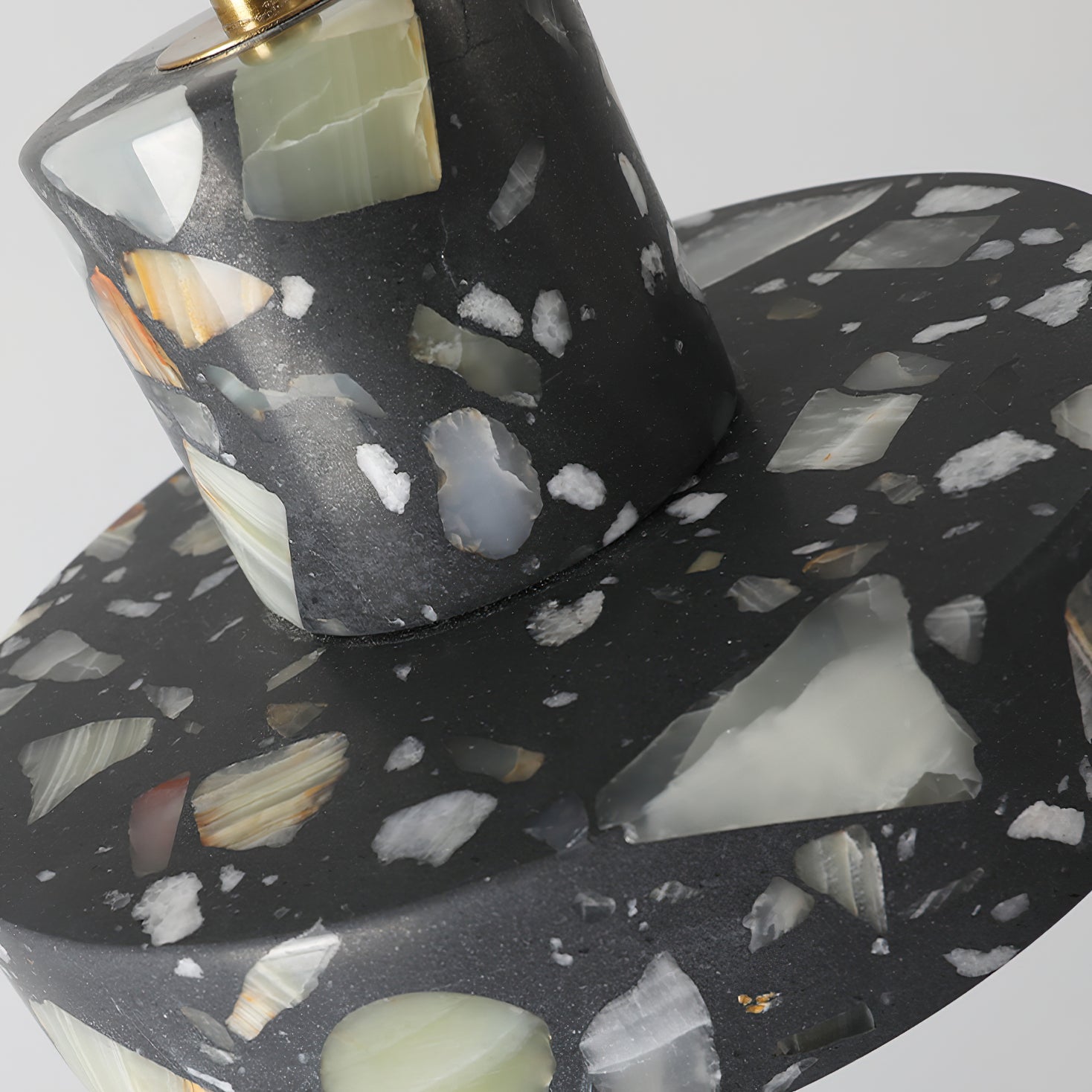 Sysoleth Sysoleth Metall Terrazzo Modern Industrie Pendelleuchte-Letslighting