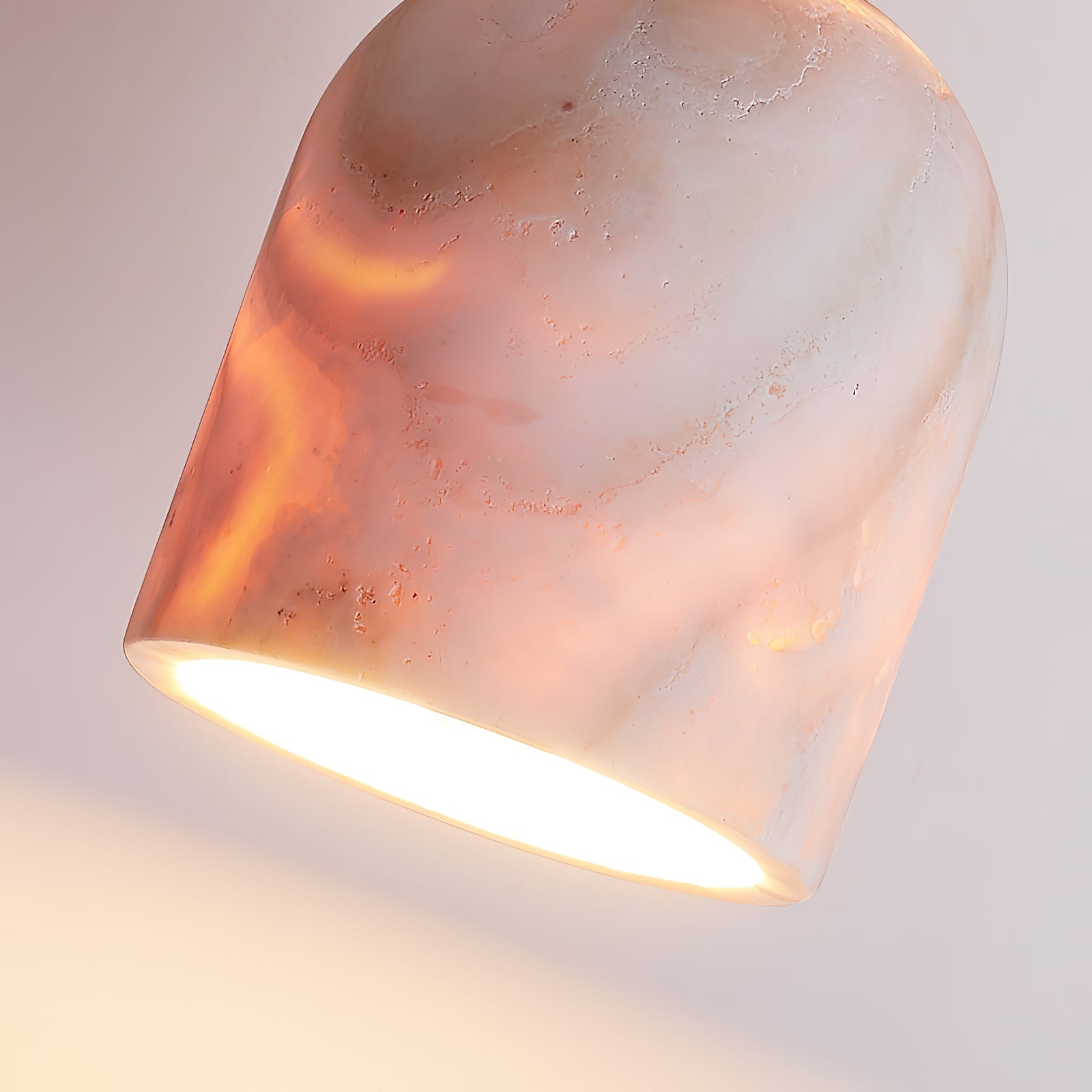 Vezorus Modern Minimalist Cone Travertine Ceiling Lamp - Letslighting