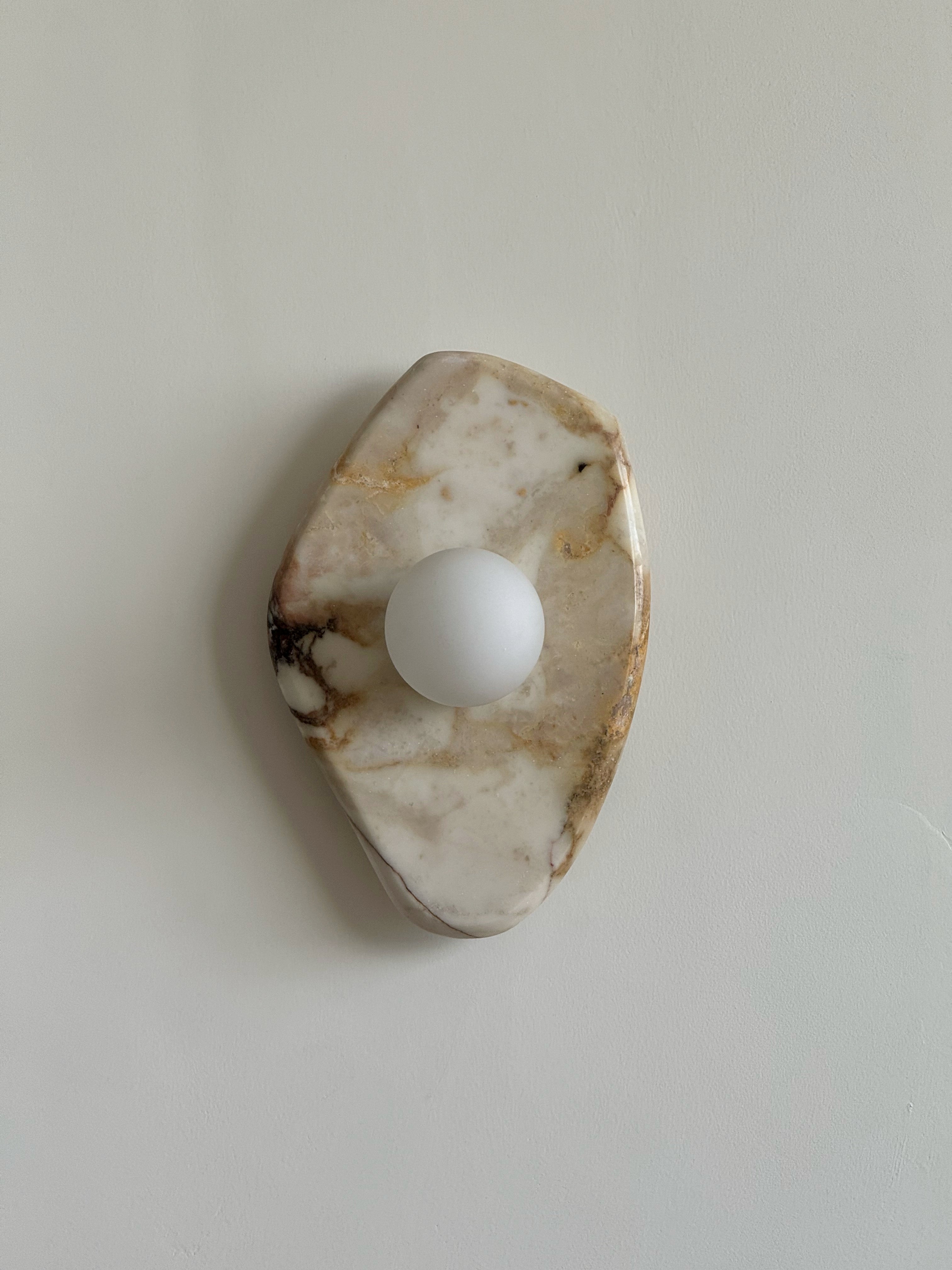 Mylirira Modern Minimalist Marble Glass Wall Lamp - Letslighting