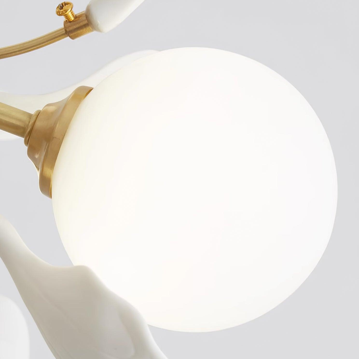 Thalassa Gingko Chandelier - Blowlighting