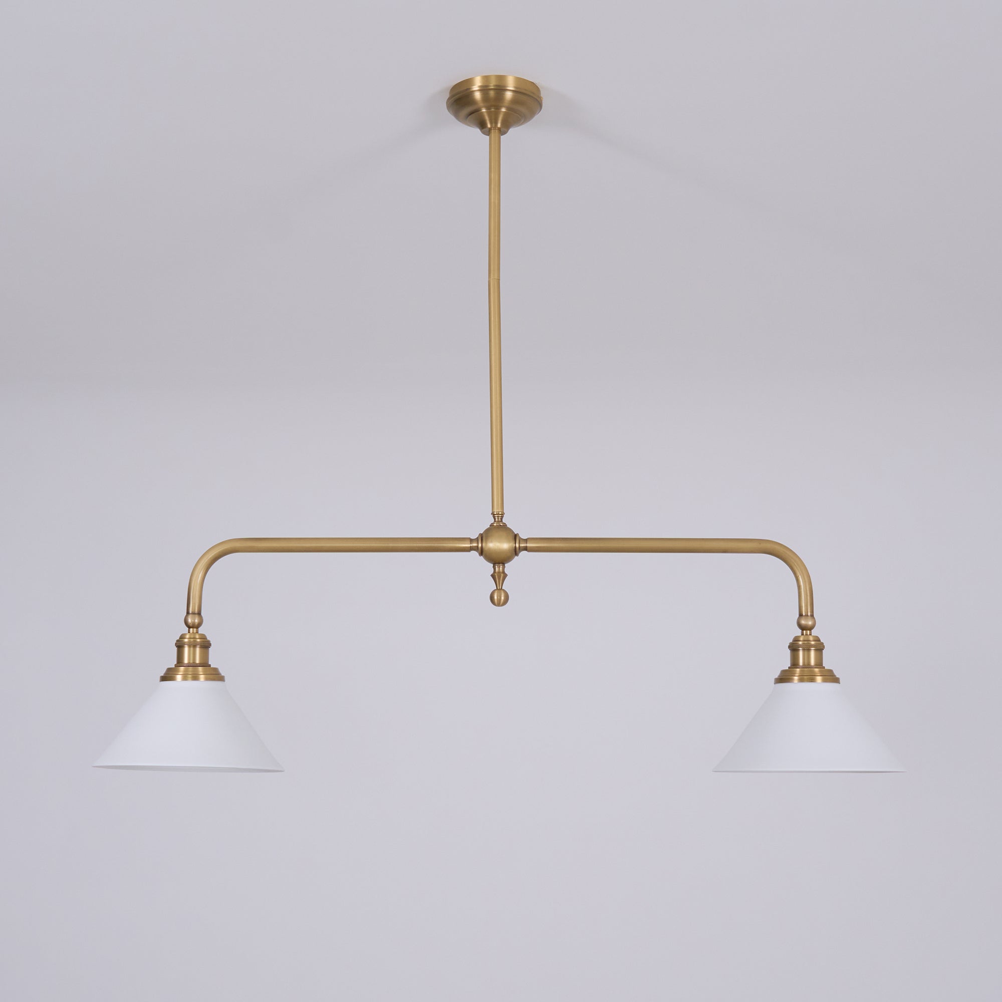 Vallence Pendelleuchte Kronleuchter Luxus Messing Doppelkegel-Letslighting