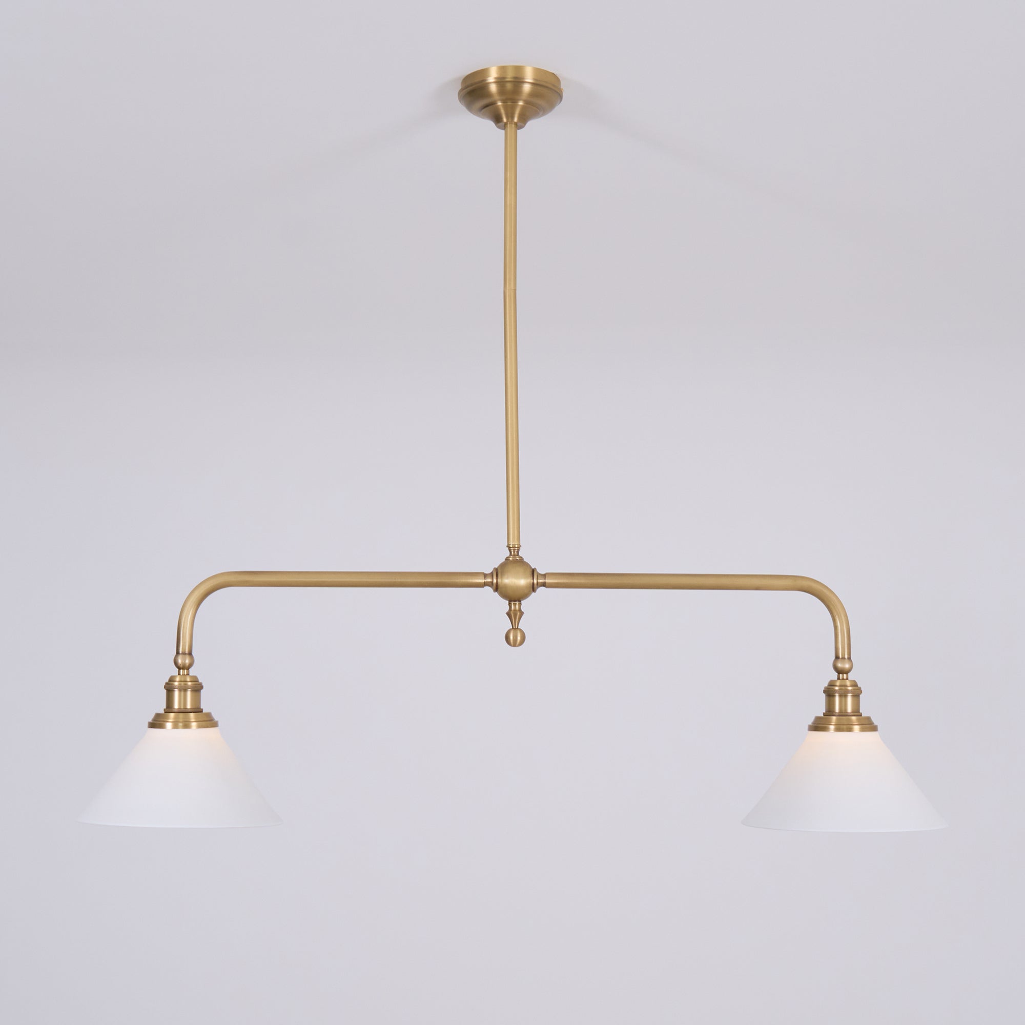 Vallence Pendelleuchte Kronleuchter Luxus Messing Doppelkegel-Letslighting