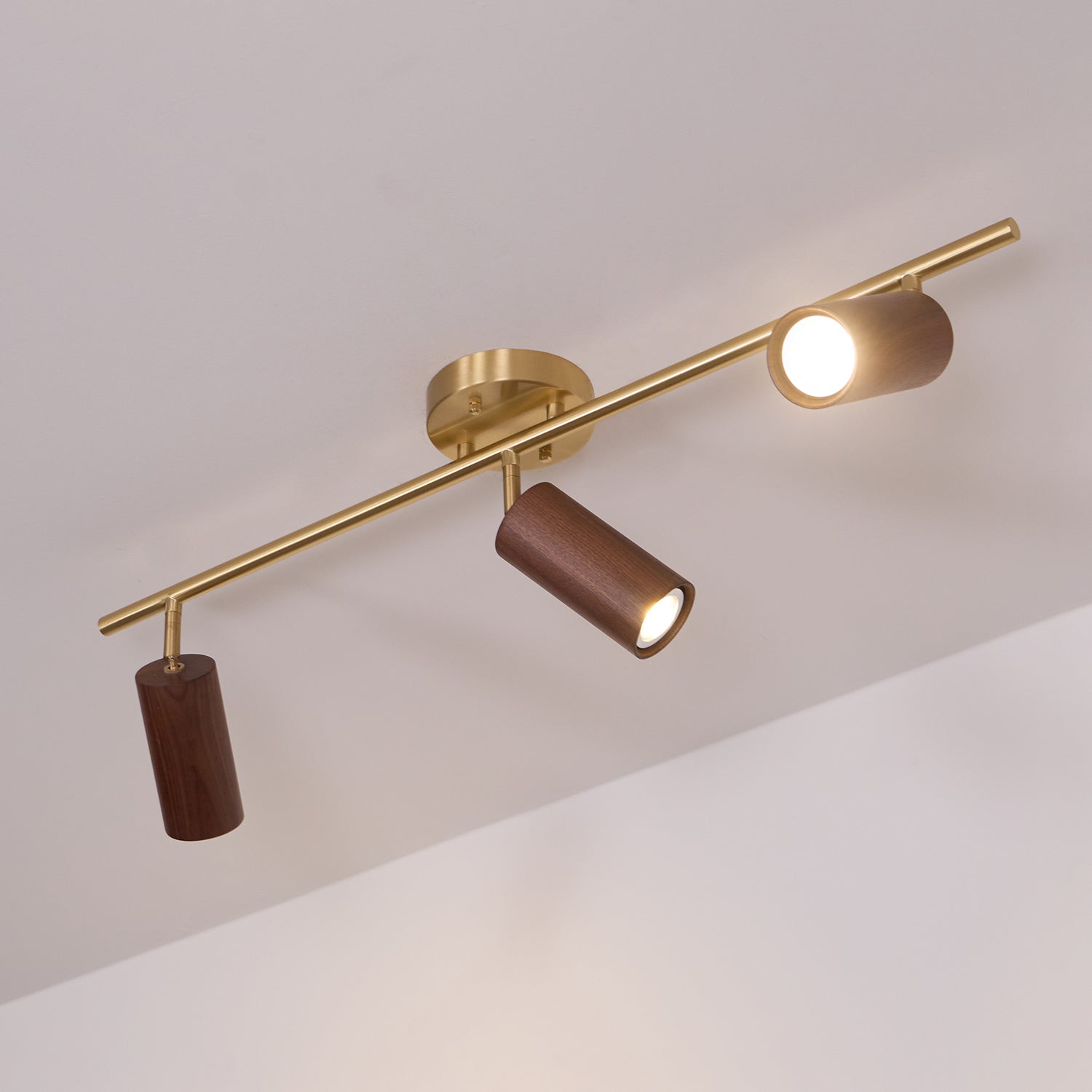 Liora Wooden Track Ceiling Light - Letslighting