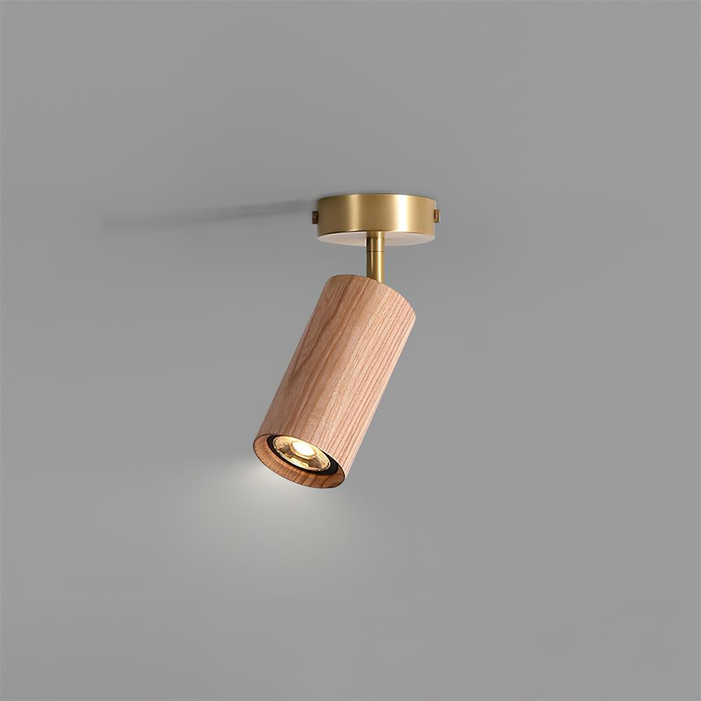 Liora Wooden Track Ceiling Light - Letslighting