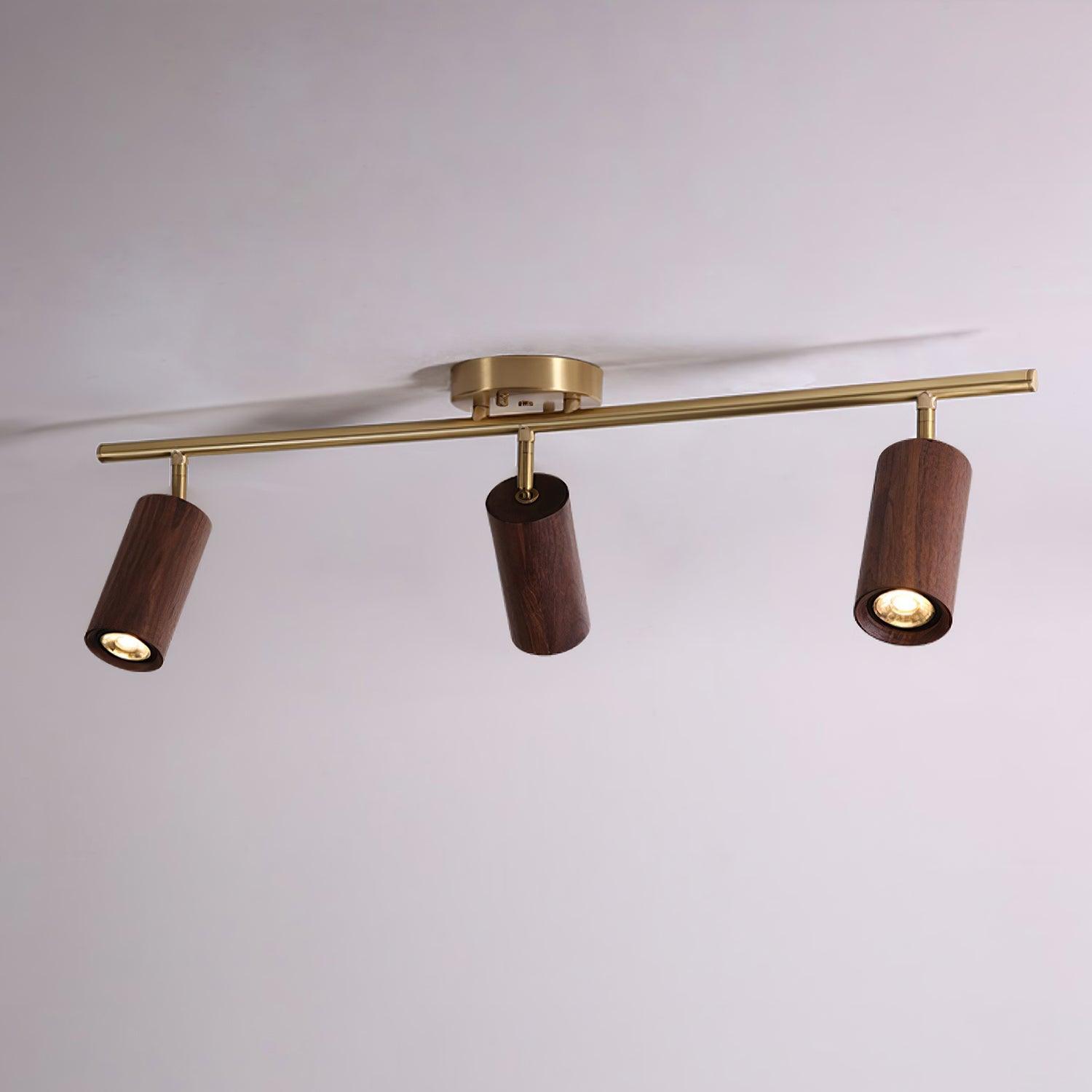 Liora Wooden Track Ceiling Light - Letslighting