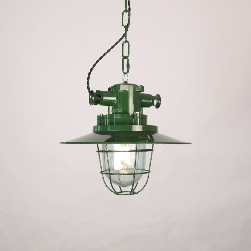 Vemiryra Vintage Industrial Grün Pendelleuchte-Letslighting