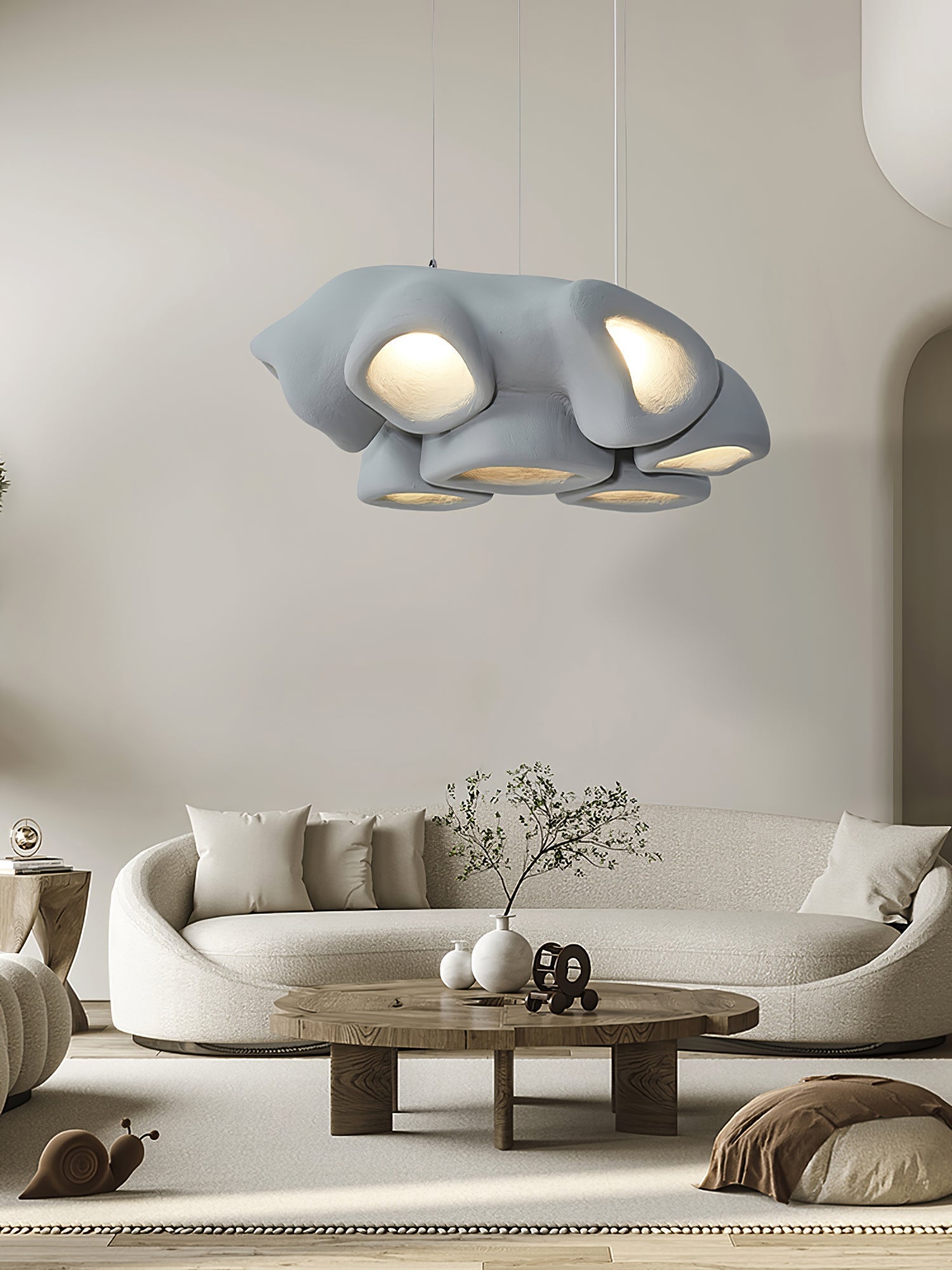 Cloud Moderne Pendelleuchte aus Polystyrol-Letslighting