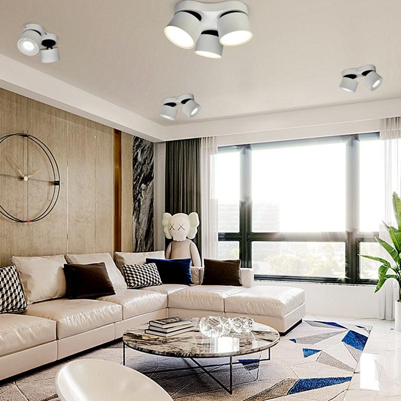 Arsorara Rotating Folding Three Head Metal Spotlight Ceiling lamp - Blowlighting