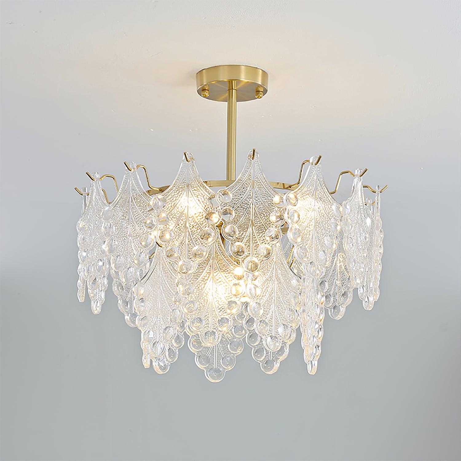 Lylorisra Eleganter Luxuriöser Kristallkronleuchter-Letslighting