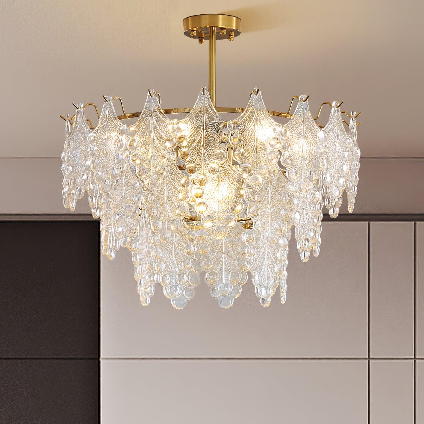 Lylorisra Eleganter Luxuriöser Kristallkronleuchter-Letslighting