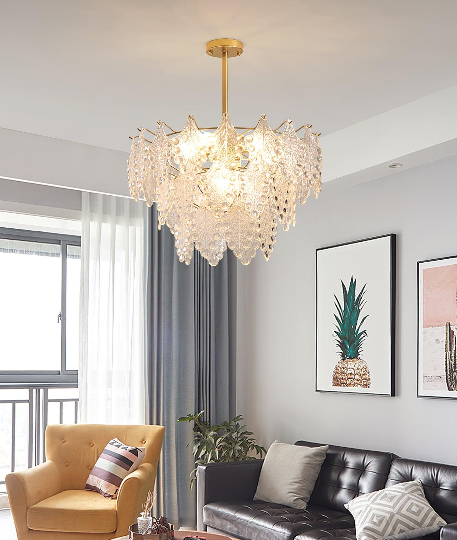 Lylorisra Eleganter Luxuriöser Kristallkronleuchter-Letslighting