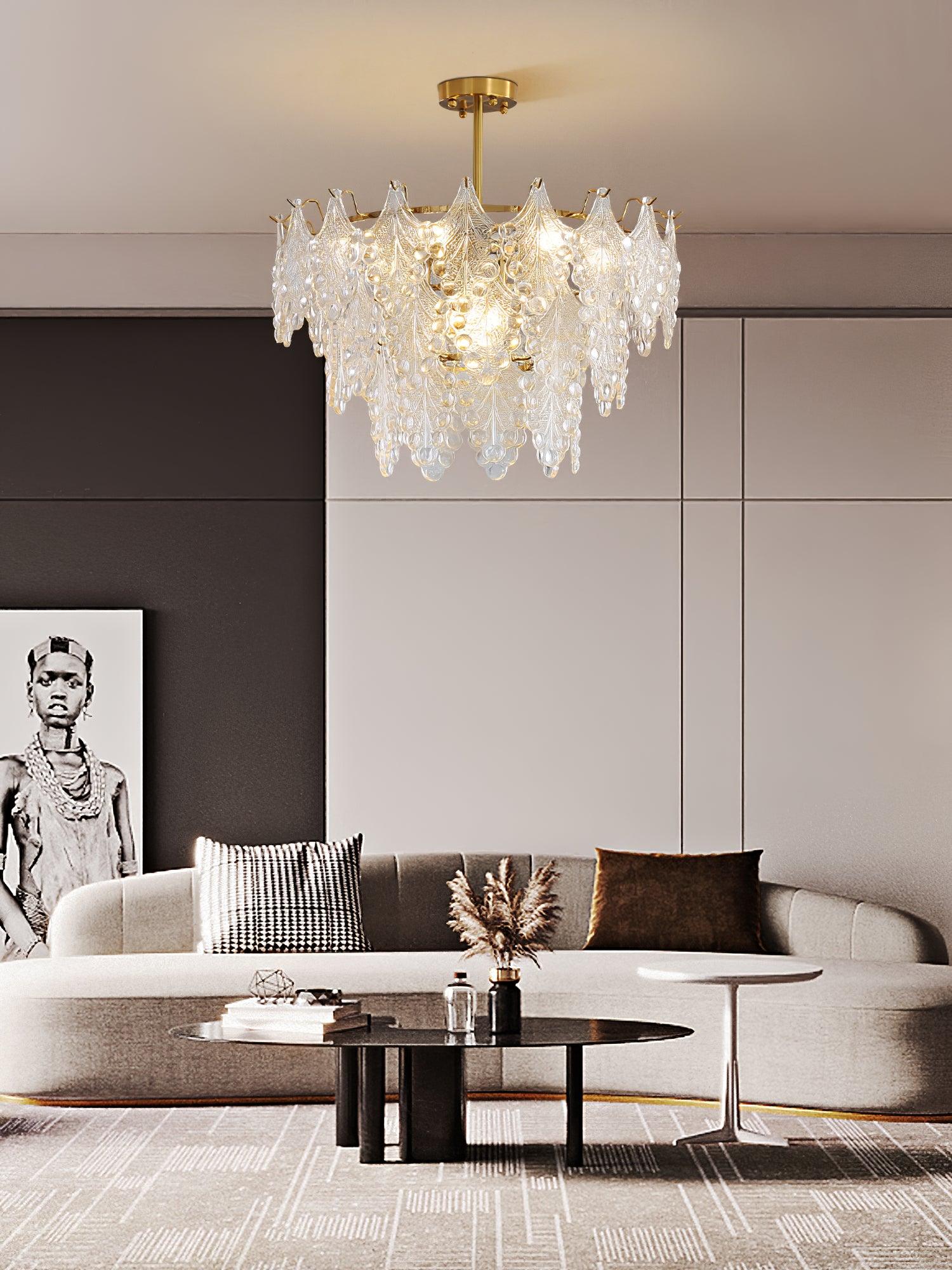 Lylorisra Eleganter Luxuriöser Kristallkronleuchter-Letslighting