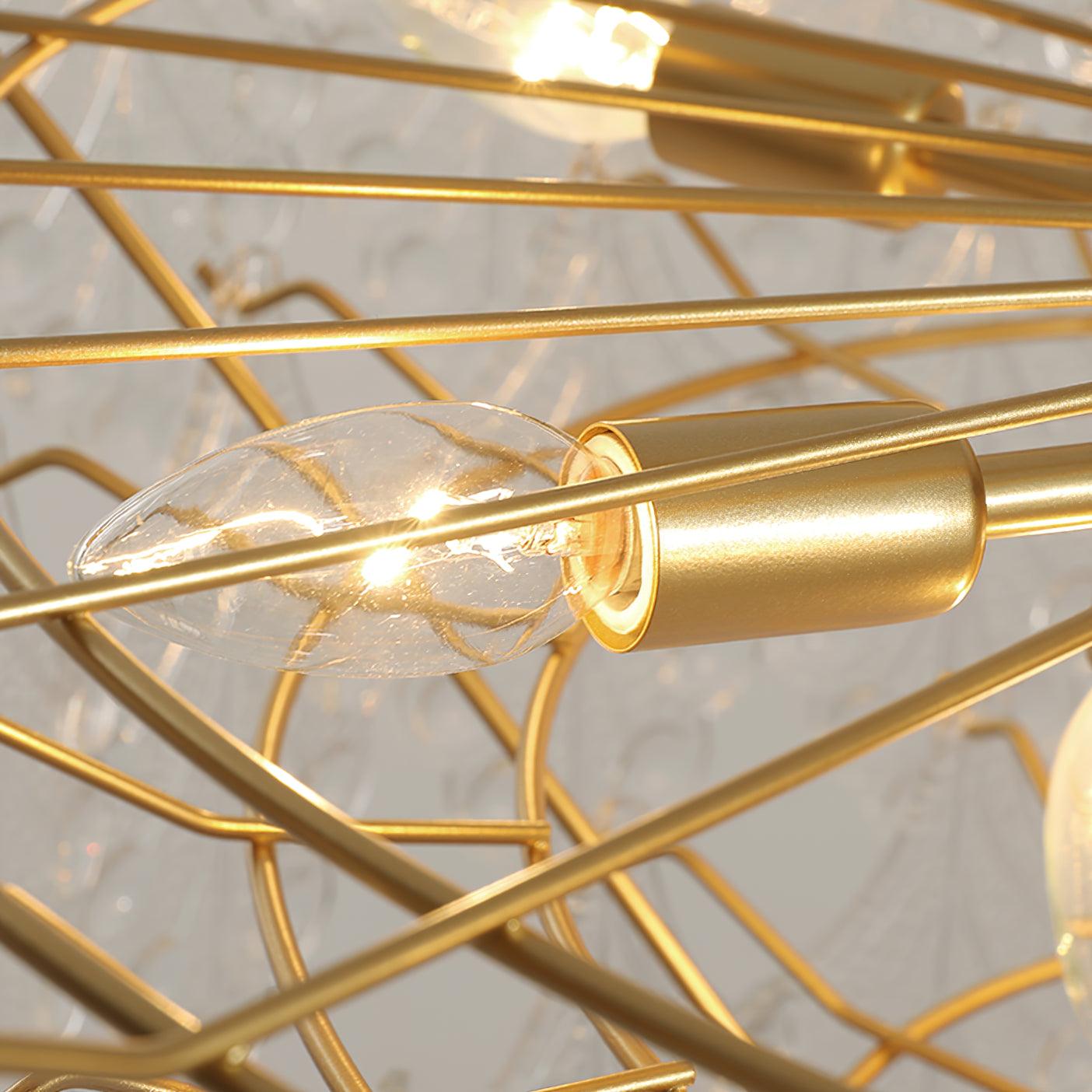 Lylorisra Eleganter Luxuriöser Kristallkronleuchter-Letslighting