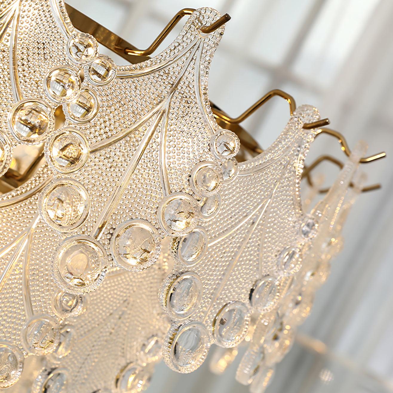 Lylorisra Eleganter Luxuriöser Kristallkronleuchter-Letslighting