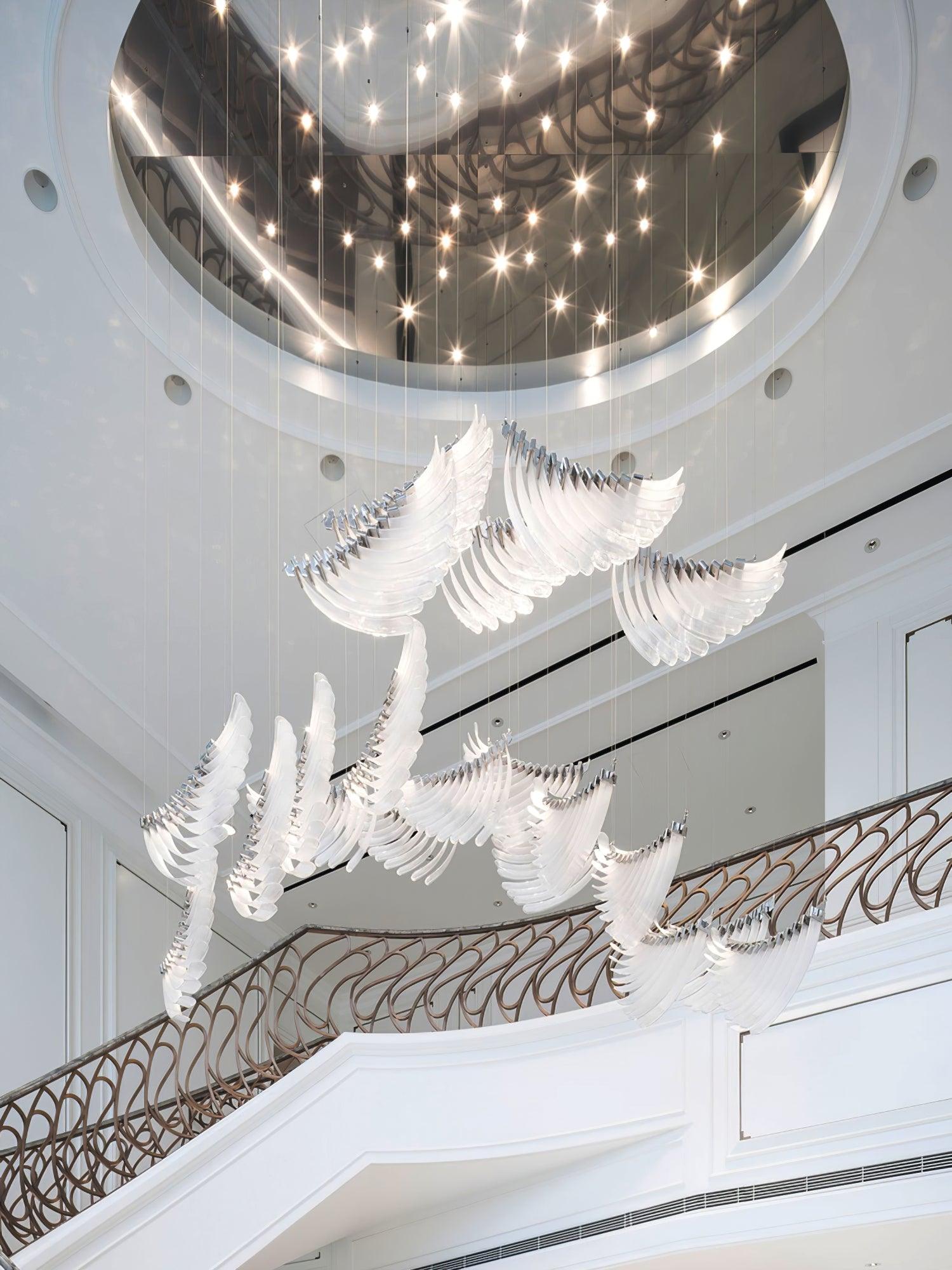 Tiered Postmoderner Luxus Palmetten Kronleuchter-Letslighting