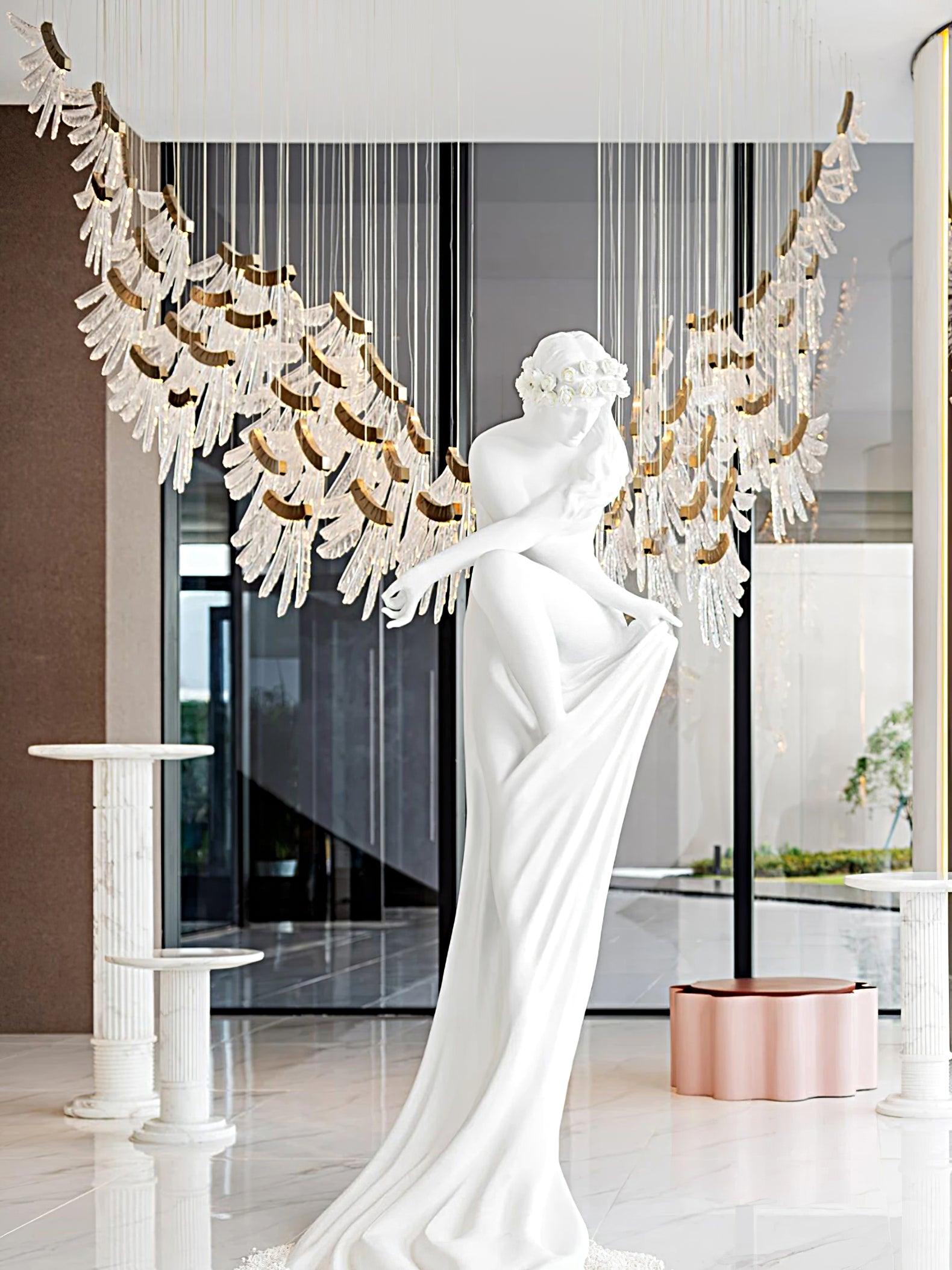 Tiered Postmoderner Luxus Palmetten Kronleuchter-Letslighting
