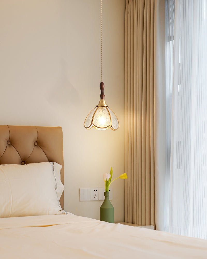 Floraner Messing & Glas Pendelleuchte-Letslighting