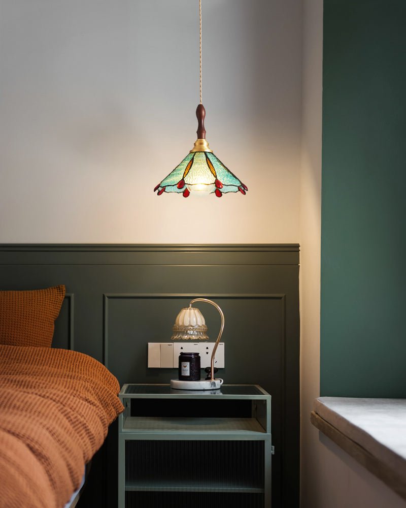Floraner Messing & Glas Pendelleuchte-Letslighting
